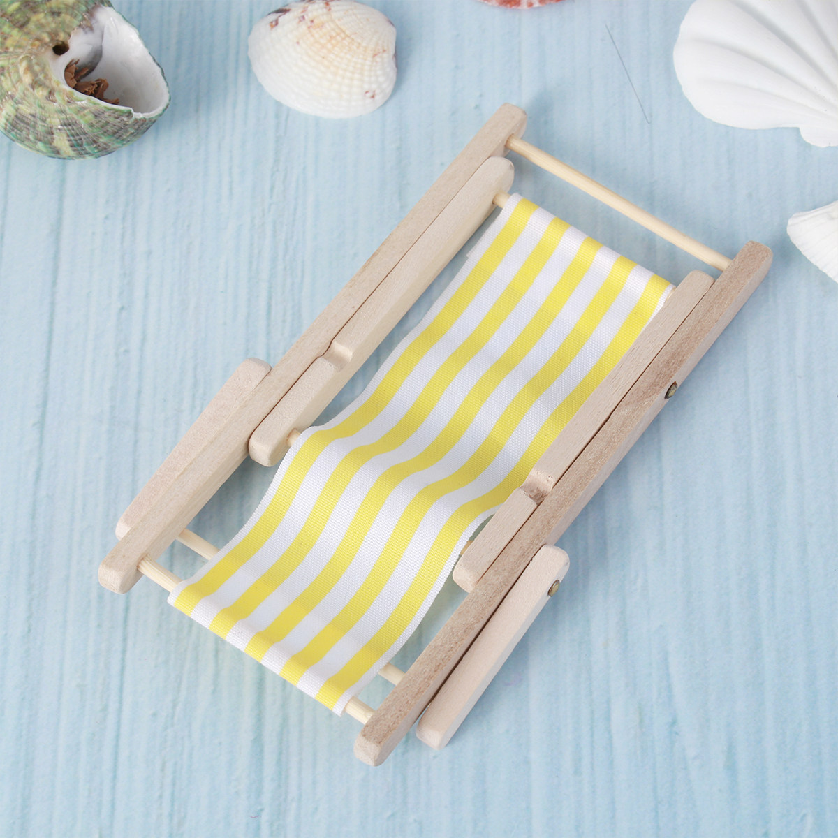 Kids Yellow Outdoor Chair - 1 Pezzo Mini Sedia da Spiaggia