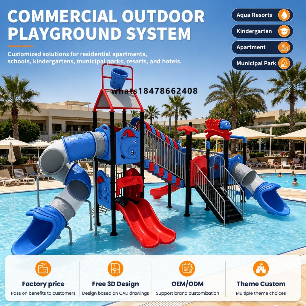 Kids Outdoor Climbing Equipment - Attrezzature per parchi acquatici all'aperto per