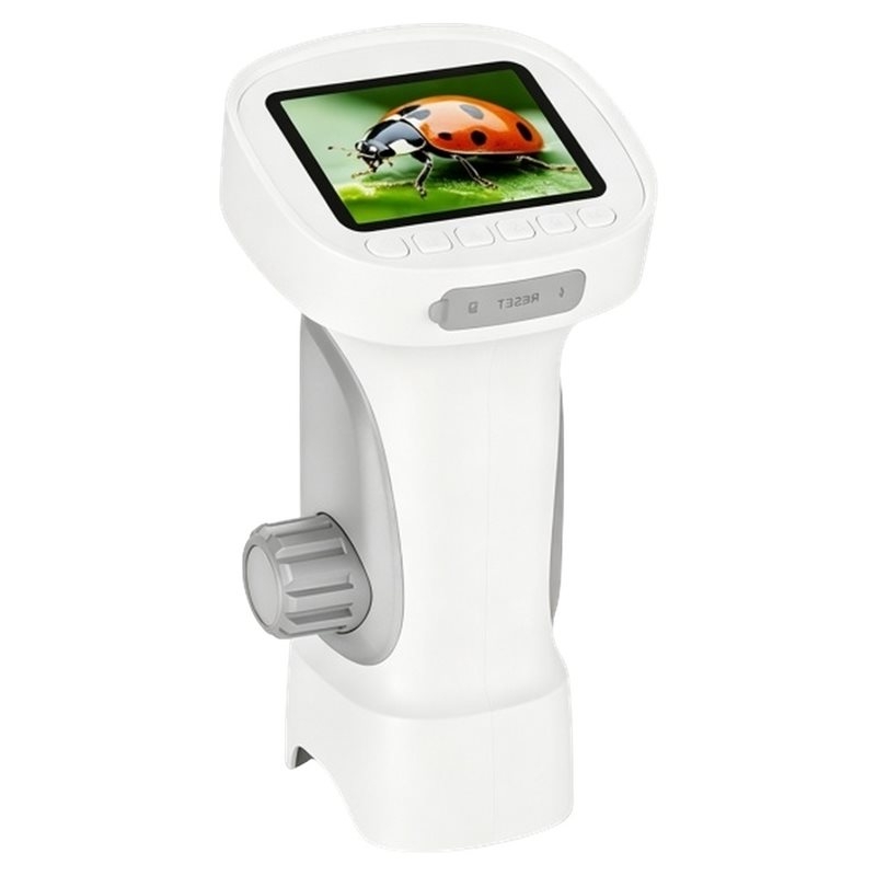 Kids Outdoor Microscope - Microscopio per Bambini PTST, Schermo HD