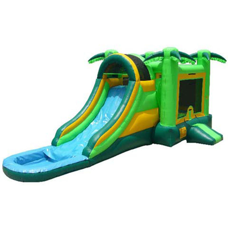 Kids Outdoor House With Slide - Mingrui Nuovo design gonfiabile che salta