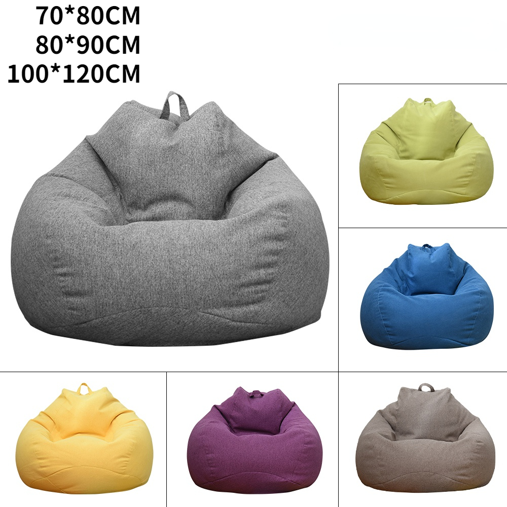 Kids Outdoor Lounge Chair With Umbrella - Copridivano per sedia a sacco grande