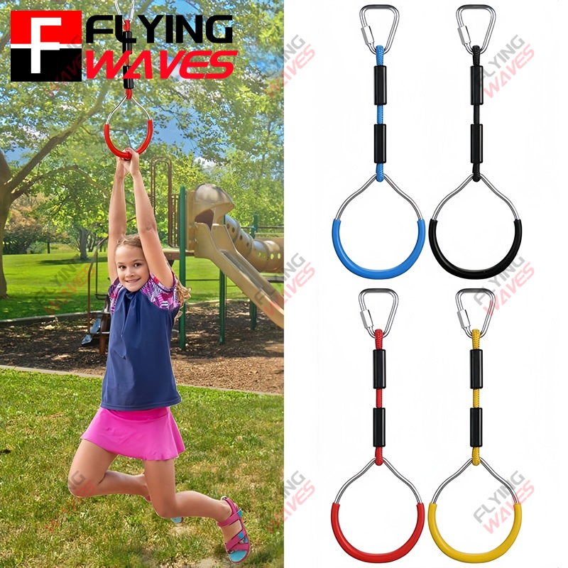 Kids Outdoor Climbing Equipment - Anello da palestra per bambini, altalena,