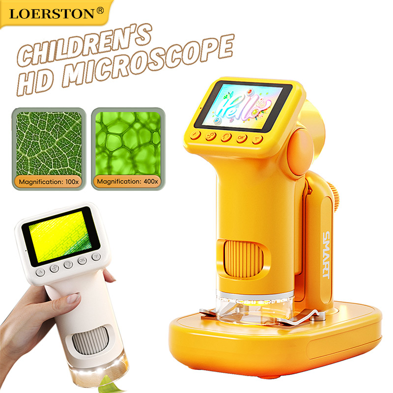 Kids Outdoor Microscope - Microscopio Portatile 1600X con Schermo da