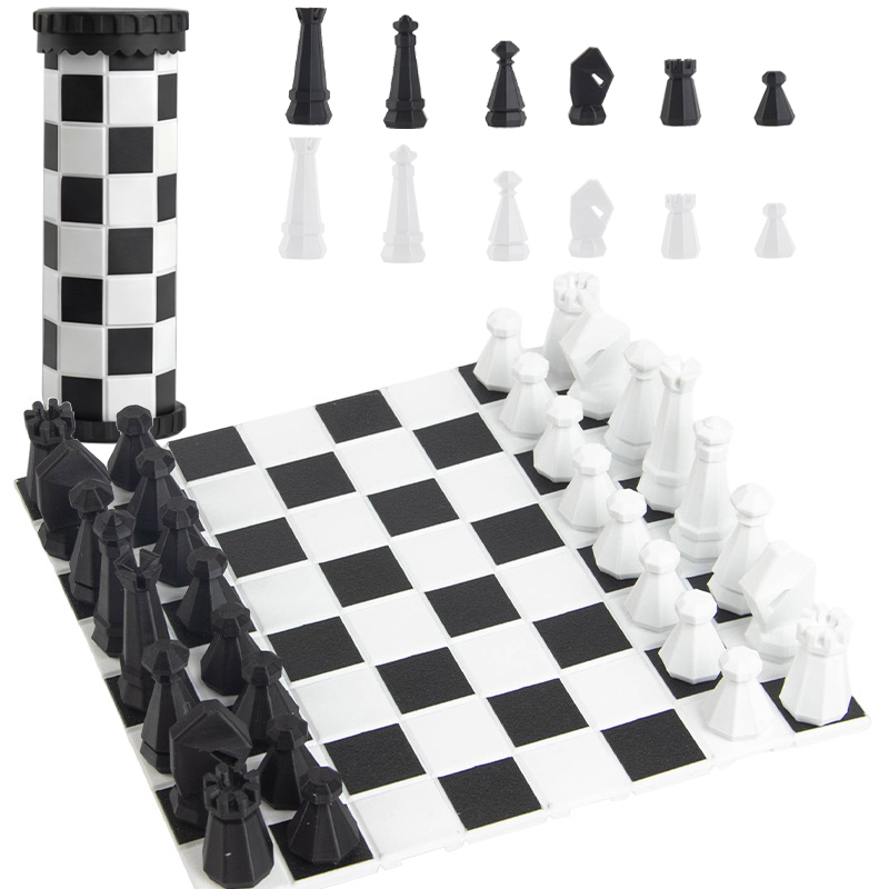 Kids Outdoor Playset - Set di Gioco degli Scacchi Portatile