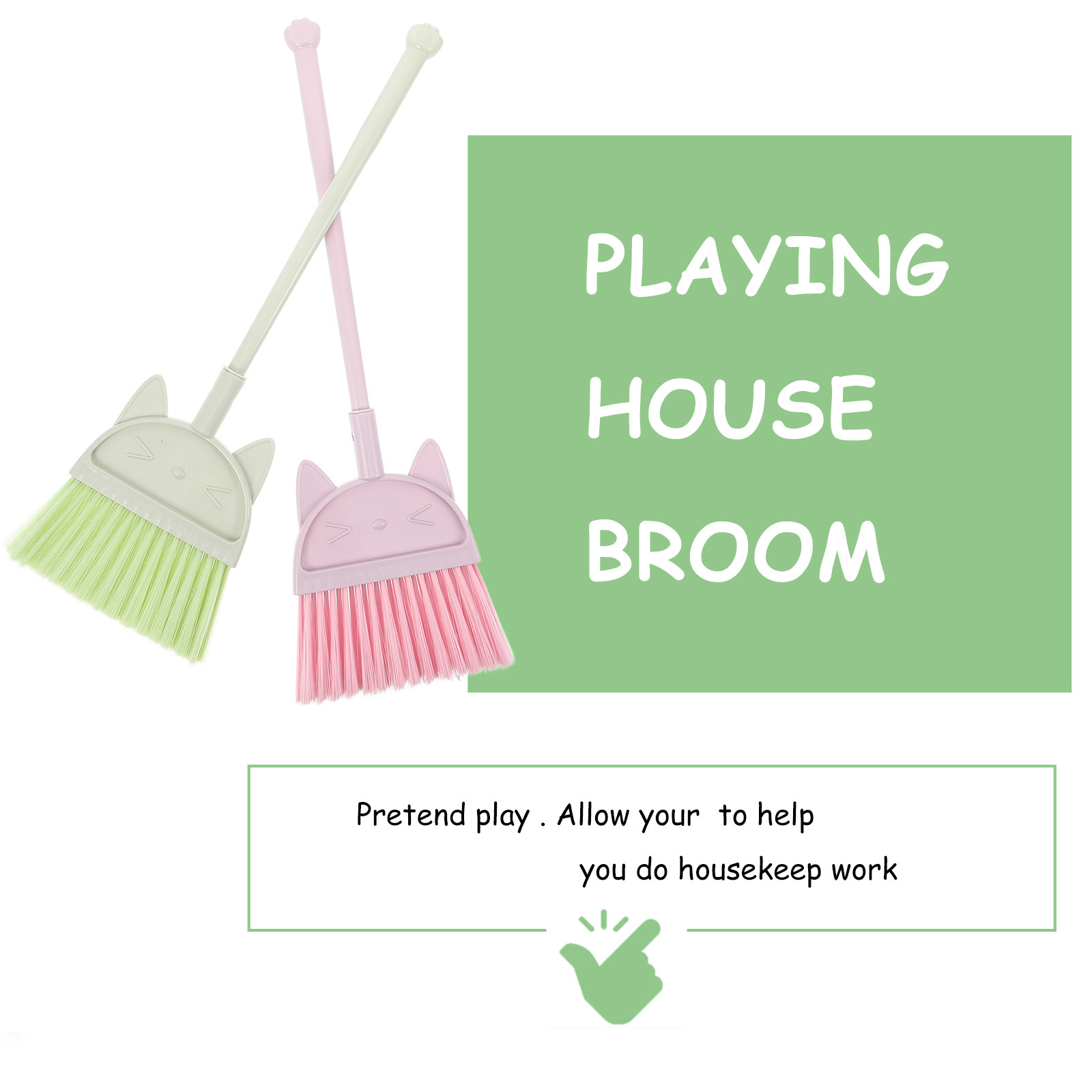 Set di 3 scopa per la pulizia  - Kids Outdoor Broom recensione e prezzo