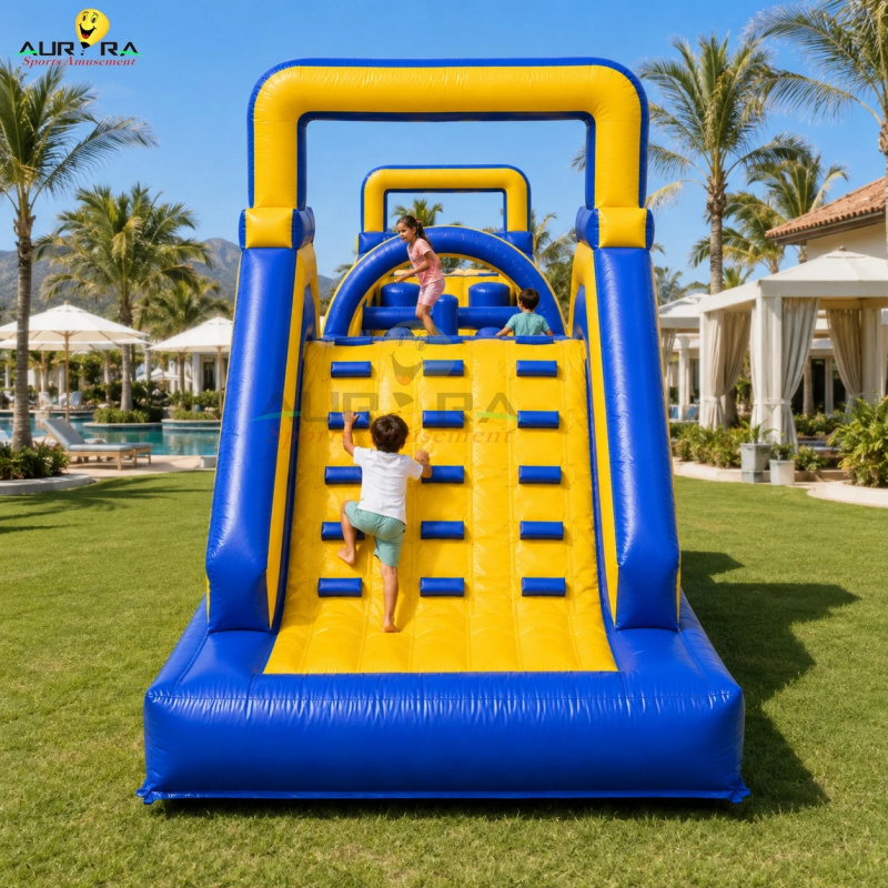 Nuovo Stile Percorso a Ostacol - Kids Outdoor House With Slide recensione e prezzo