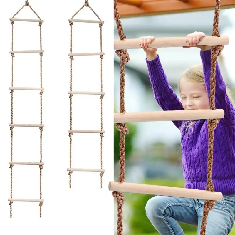 Scala in legno per bambini att - Kids Outdoor Climbing Equipment recensione e prezzo