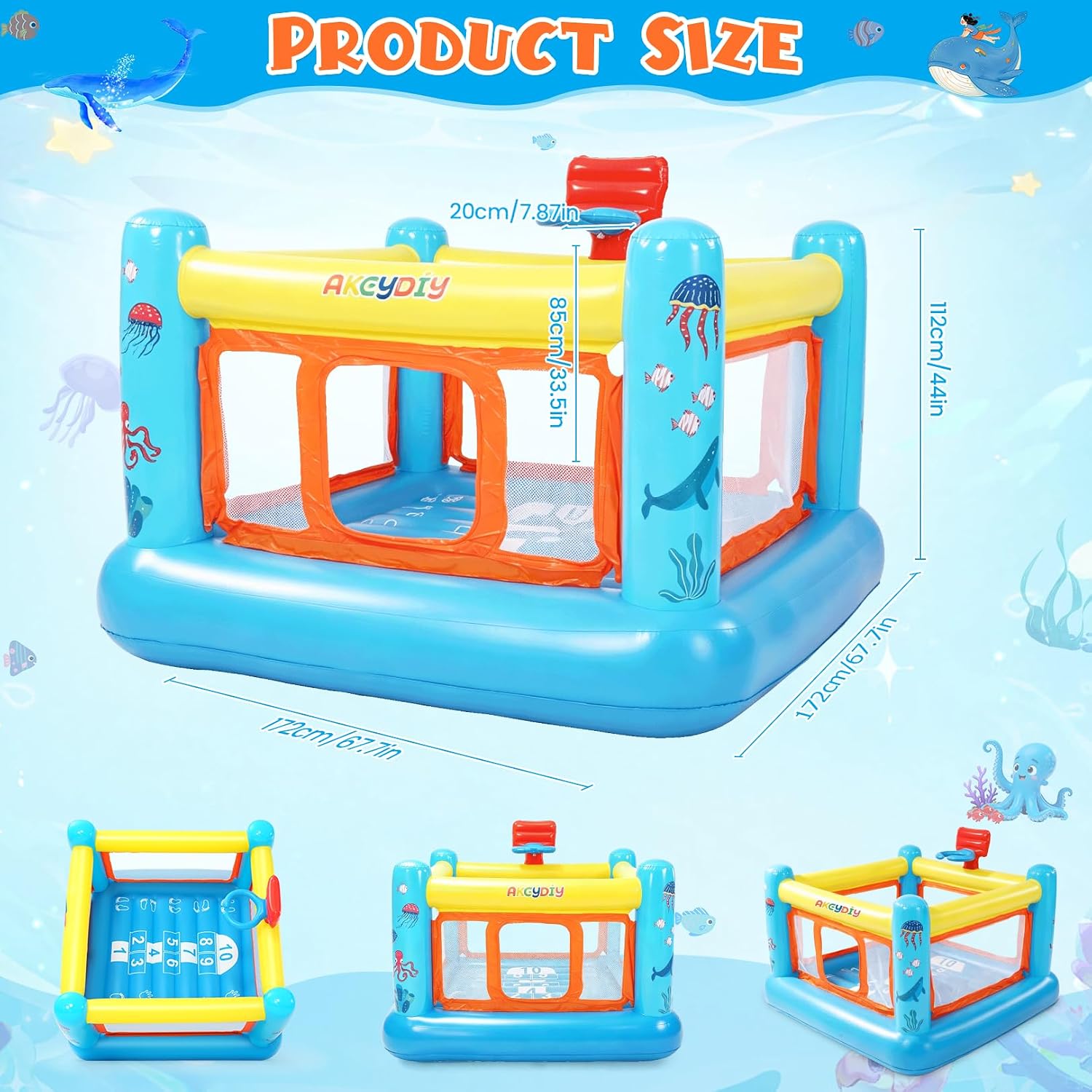 Casa Gonfiabile, Castello Gonf - Kids Outdoor Jumping recensione e prezzo