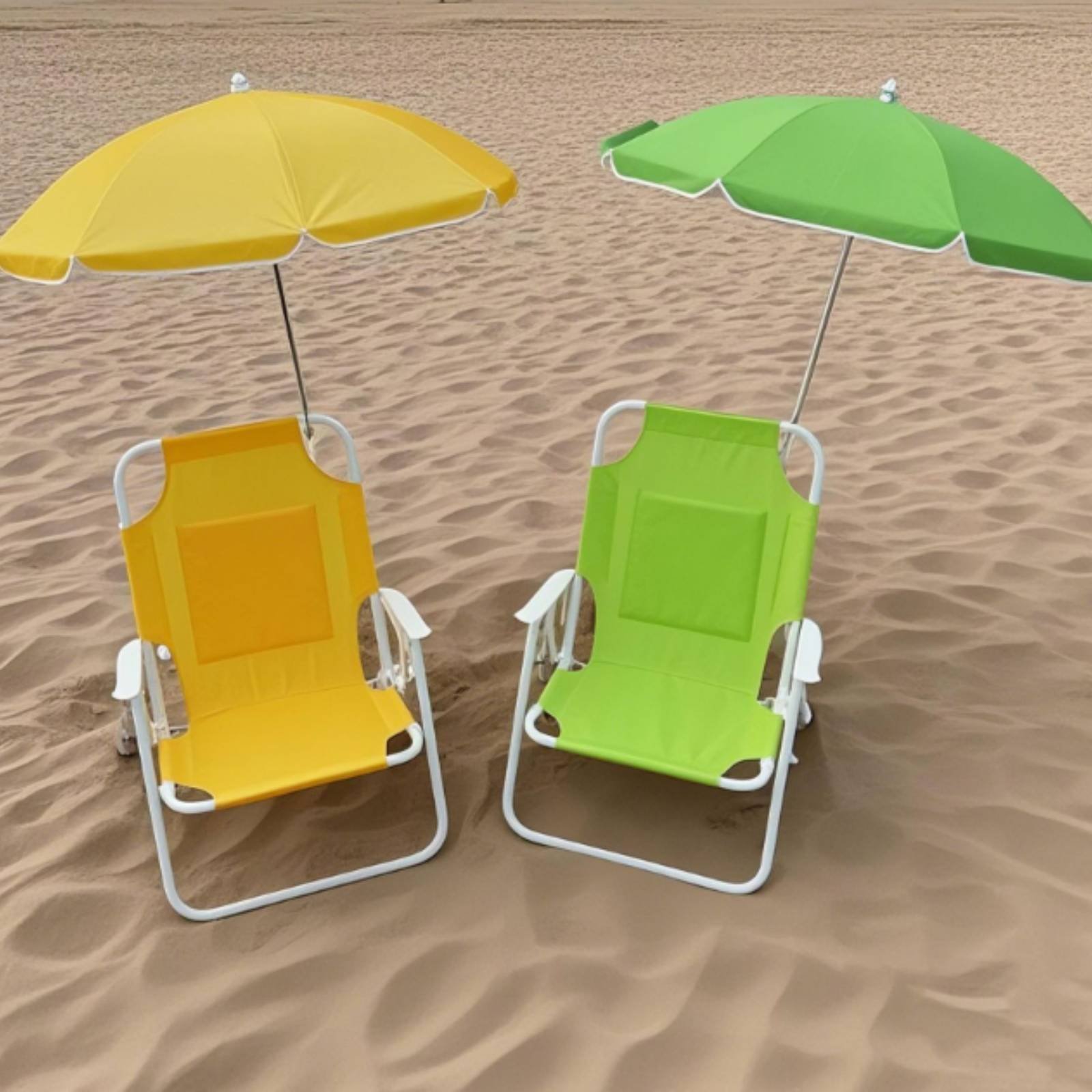 Sedia da Spiaggia per Bambini  - Kids Outdoor Lounge Chair With Umbrella recensione e prezzo