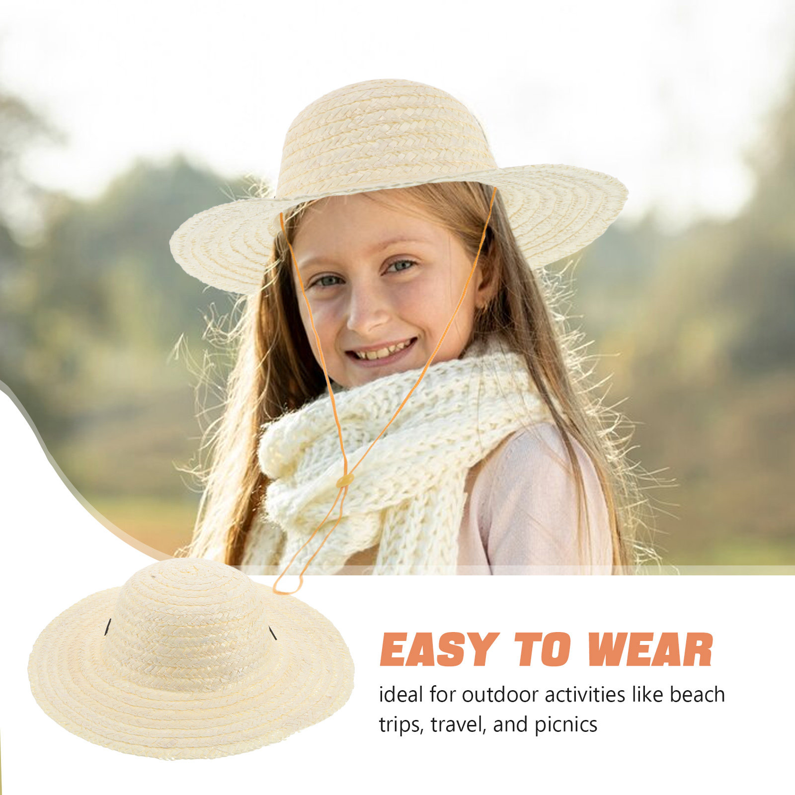 Cappello di paglia di grano pe - Kids Outdoor Activities recensione e prezzo