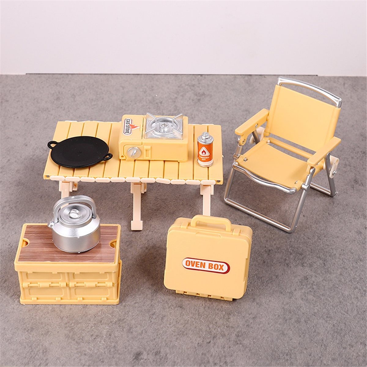Set da Campeggio in Miniatura  - Kids Yellow Outdoor Chair recensione e prezzo