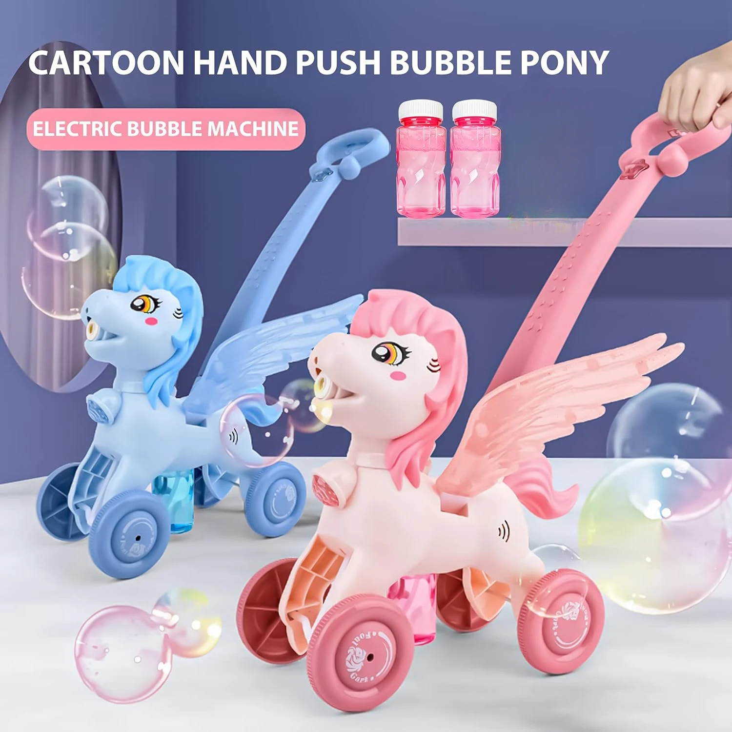 Pony Bubble Machine for Kids t - Kids Outdoor Lawn Mower recensione e prezzo