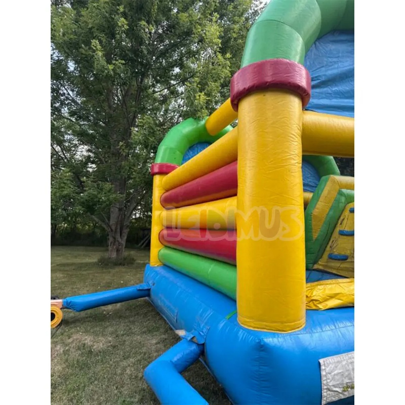 Percorso a Ostacoli Gonfiabile - Kids Outdoor House With Slide recensione e prezzo