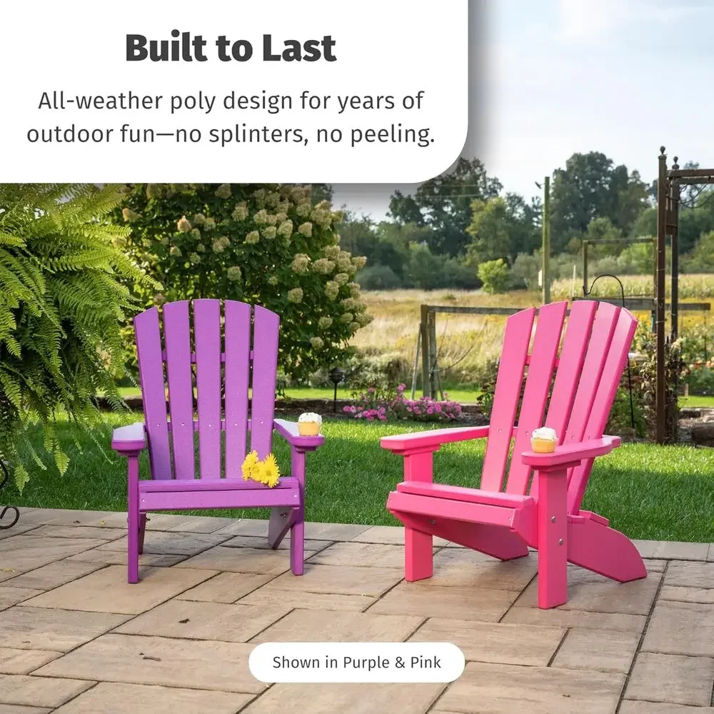 Sedia Adirondack per Bambini i - Kids Outdoor Adirondack Chair recensione e prezzo