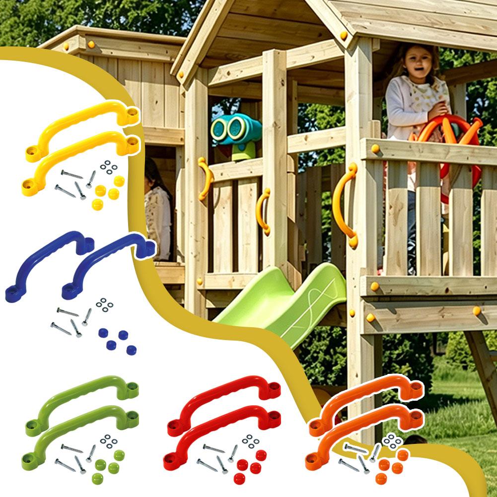 Maniglie di sicurezza per parc - Kids Outdoor Climbing Equipment recensione e prezzo