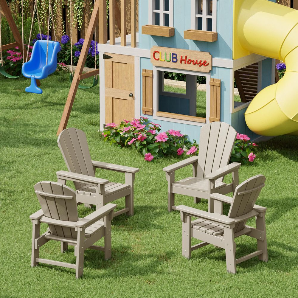 Set di 4 Sedie Adirondack per  - Kids Outdoor Adirondack Chair recensione e prezzo