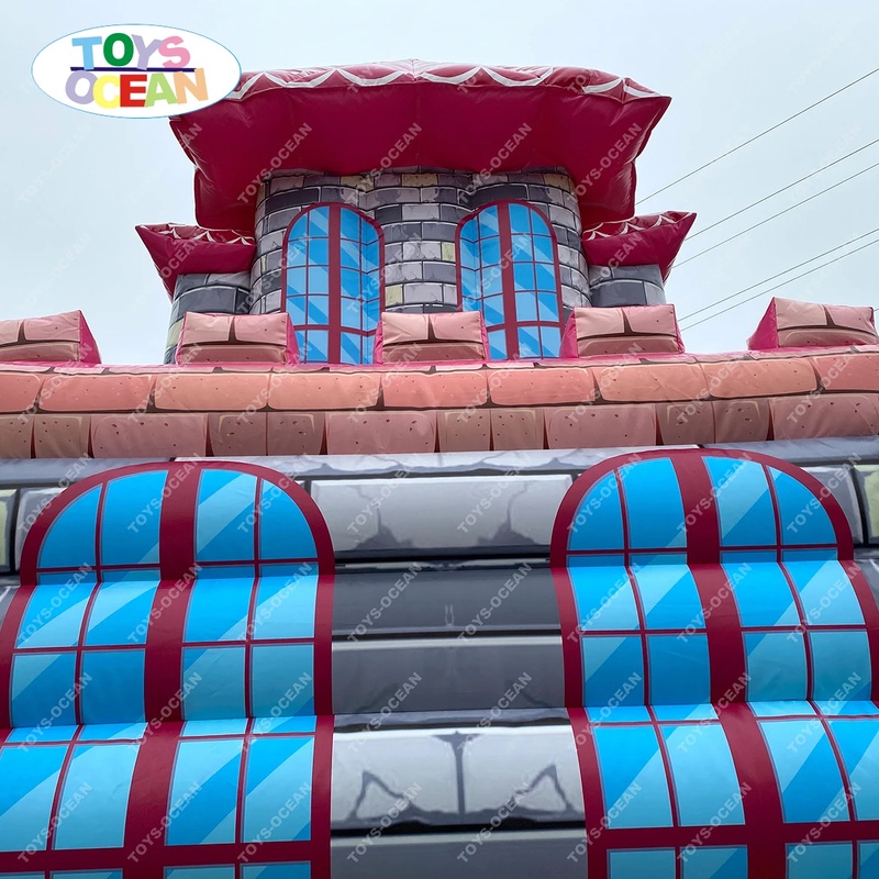 Castello Gonfiabile Personaliz - Kids Outdoor House With Slide recensione e prezzo