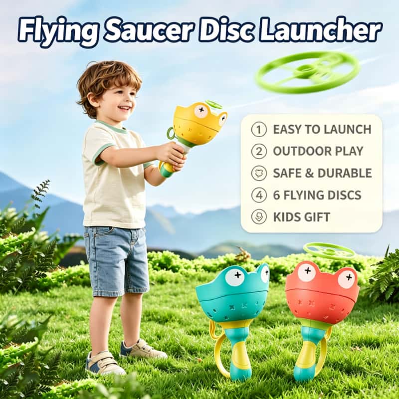 Lanciatore di Dischi Volanti p - Kids Outdoor Activities recensione e prezzo