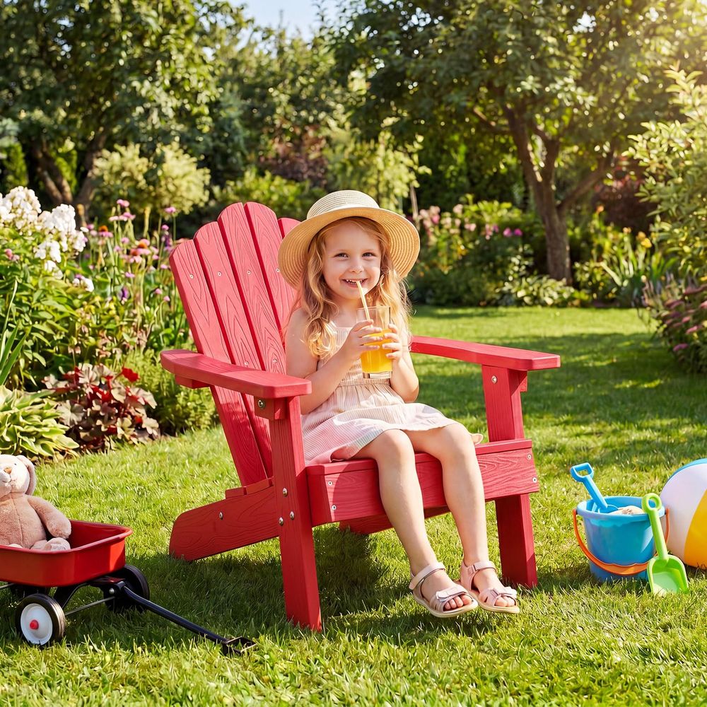 Sedia Adirondack per bambini,  - Kids Outdoor Adirondack Chair recensione e prezzo