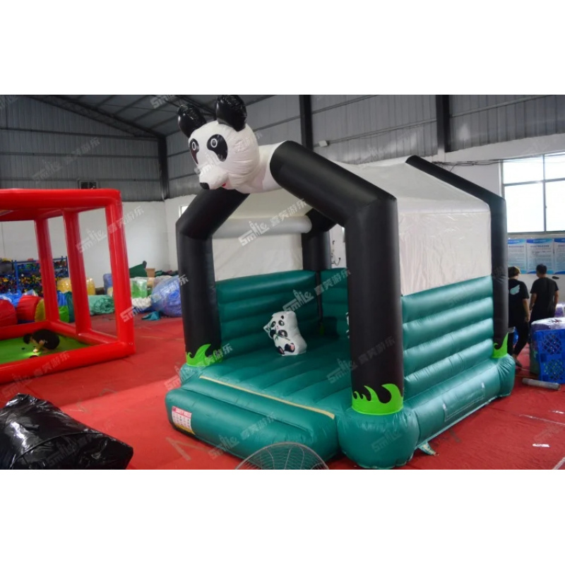 Castello Gonfiabile Panda da 1 - Kids Outdoor Jumping recensione e prezzo