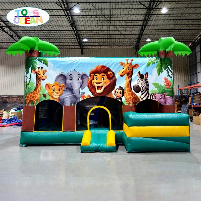 Gonfiabile da Esterno a Tema G - Kids Outdoor House With Slide recensione e prezzo