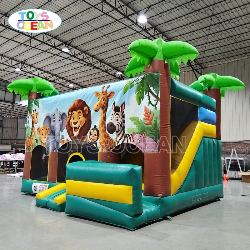 Gonfiabile da Esterno a Tema G - Kids Outdoor House With Slide recensione e prezzo